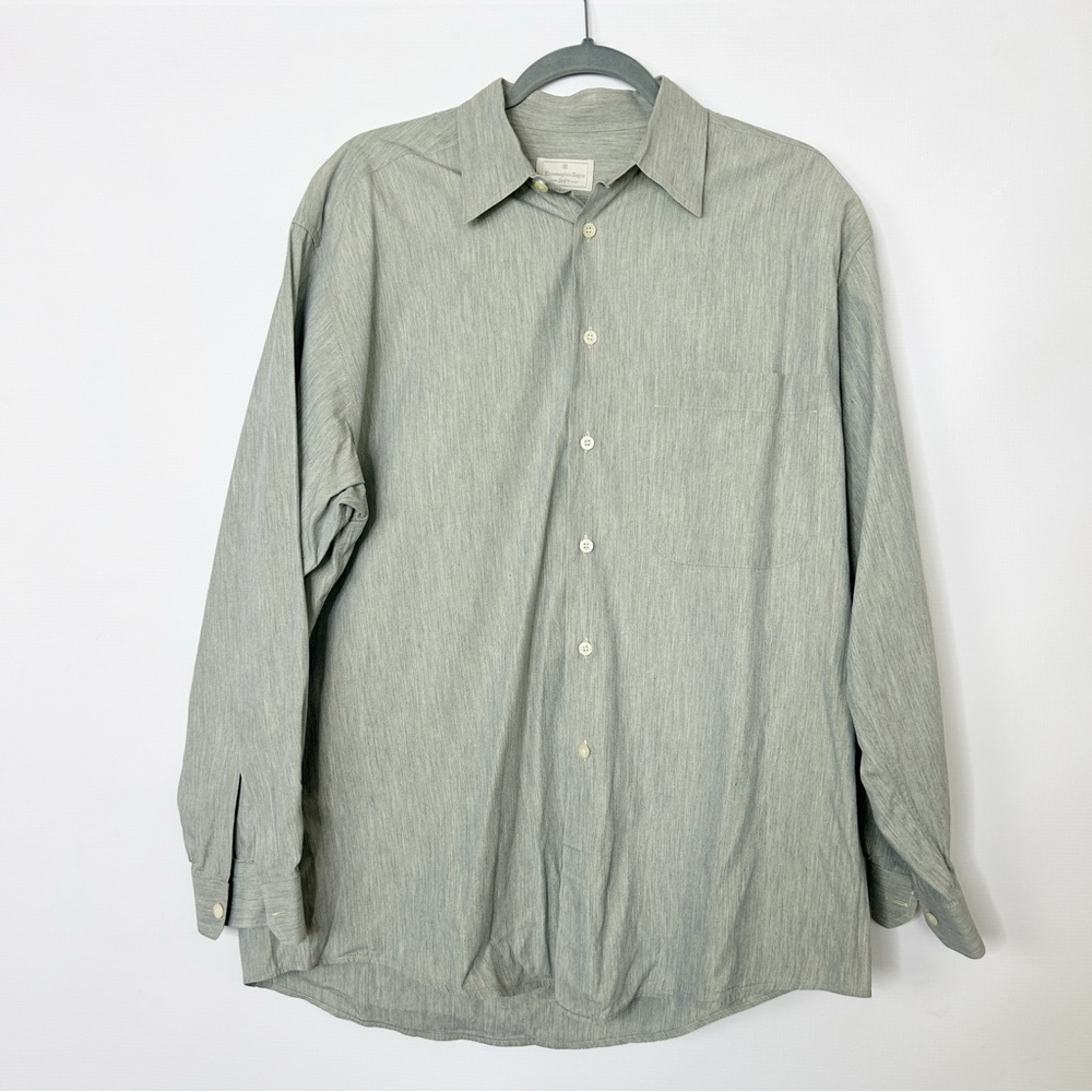 Ermenegildo Zegna Men’s Long Sleeve Button Down Size S / 41/16